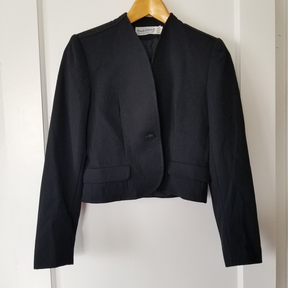 Vintage Diane Von Furstenberg Wool Blazer
